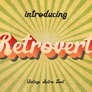 Retrovert Vintage Groovy + Bonus