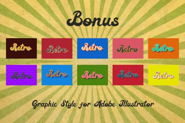 Retrovert Vintage Groovy + Bonus - Gambar 3