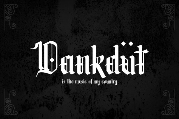 Omerta - Simple Blackletter Font - Gambar 4