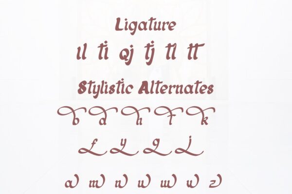 Alladhina Vintage Arabic Script - Gambar 6